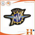 Factory price! custom high quality polyester fabric patch,wholesale adhesive clothing patches